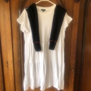 J. Crew White Re-Imagined Dress❗️